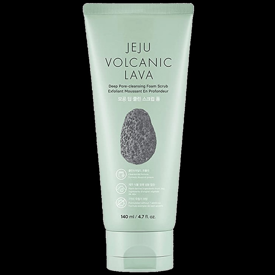 The Face Shop Jeju Volcanic Lava Scrub Foam