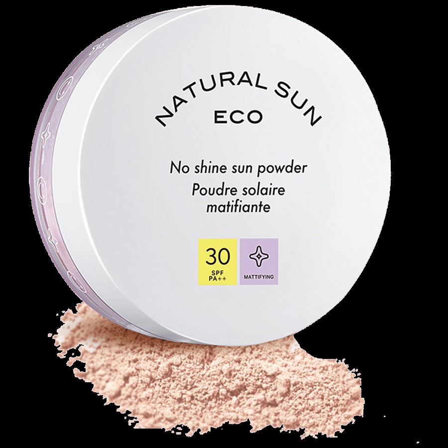 The Face Shop Natural Sun Eco No Shine Powder - Non-Comedogenic