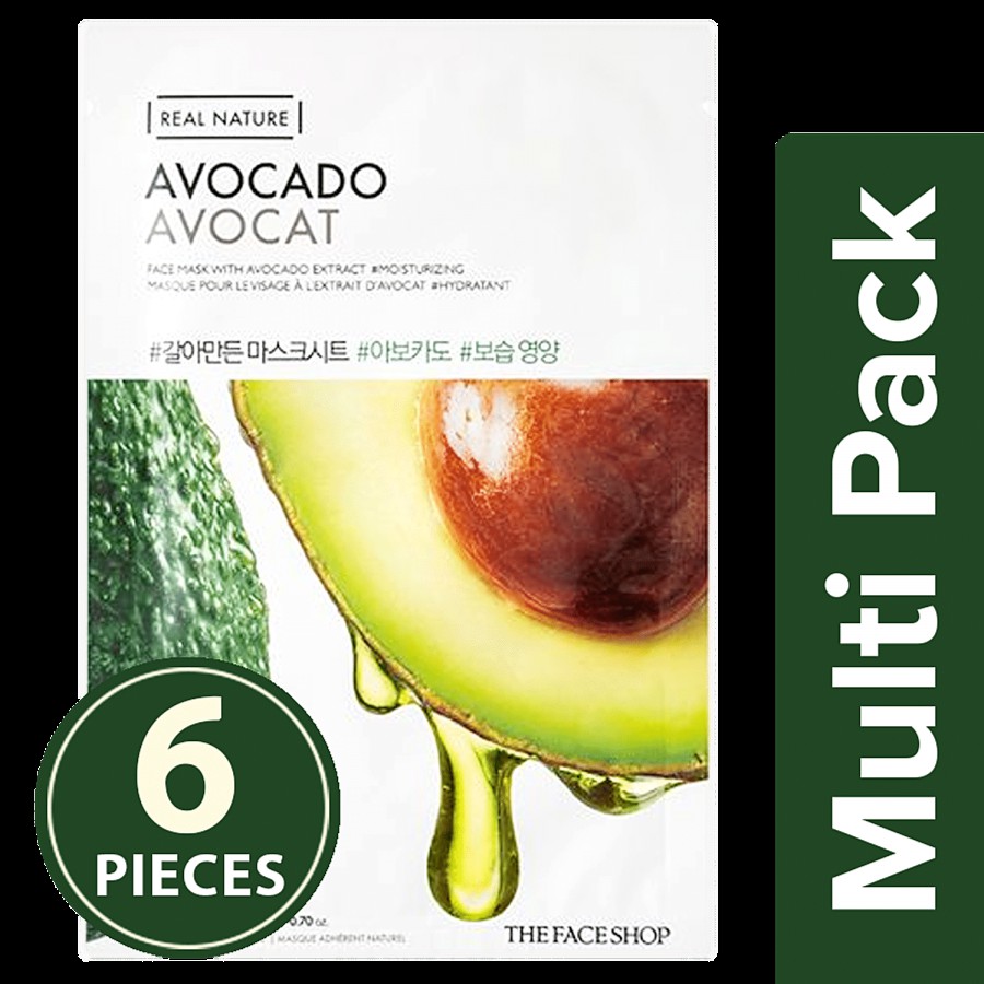 The Face Shop Real Nature Avocado Face Mask