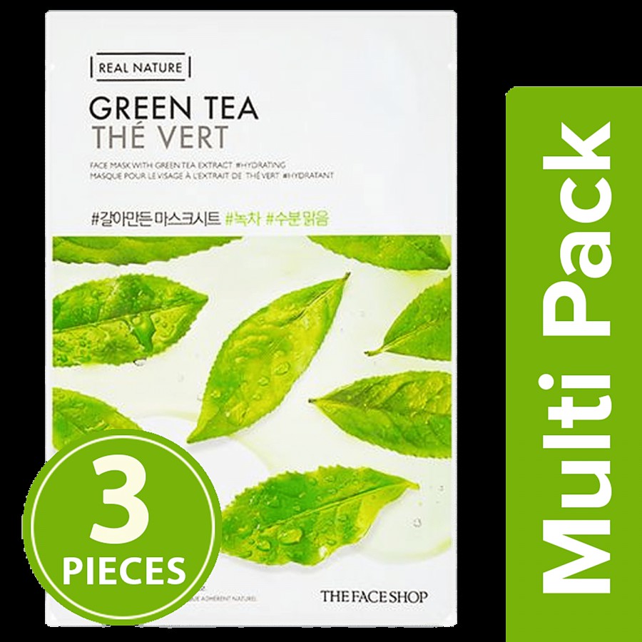 The Face Shop Real Nature Green Tea Face Mask