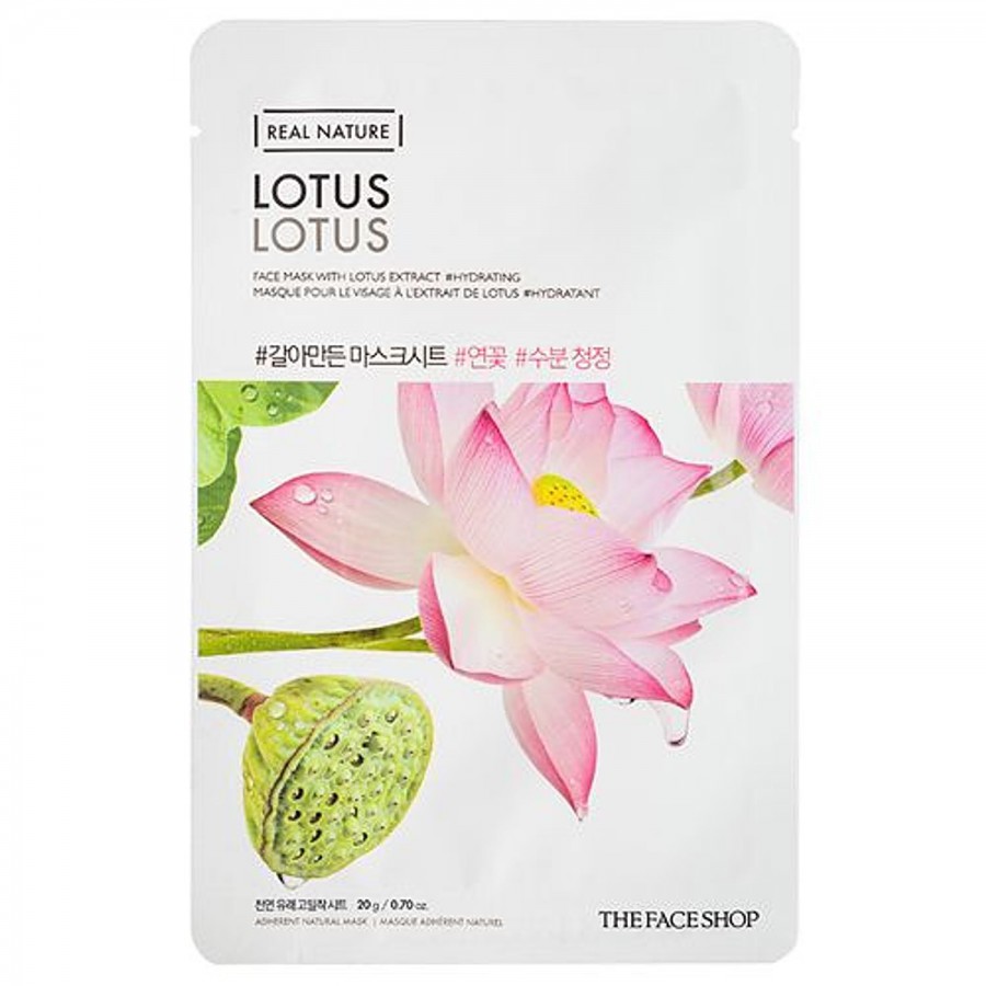 The Face Shop Real Nature Lotus Face Mask