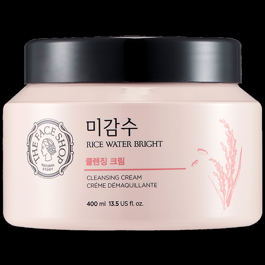 The Face Shop Rice Water Bright Cleansing Cream - Deep Cleansing