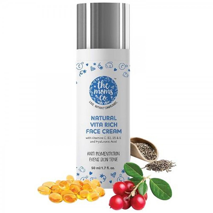 The Moms Co Natural Vita Rich Face Cream