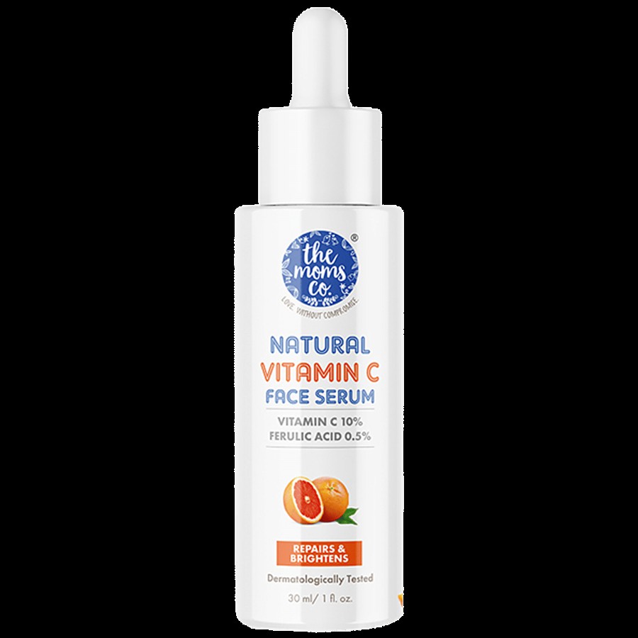 The Moms Co Natural Vitamin C Face Serum - With Ferulic Acid