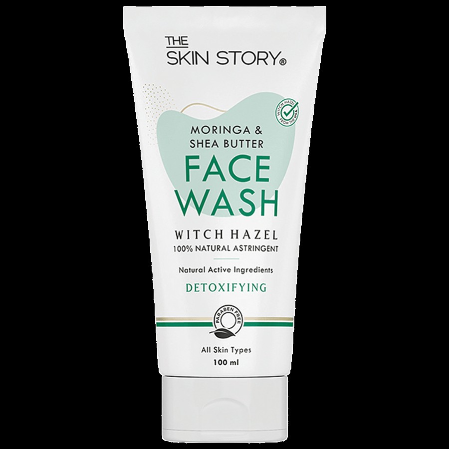 The Skin Story Moringa & Shea Butter Facewash - Detoxifier