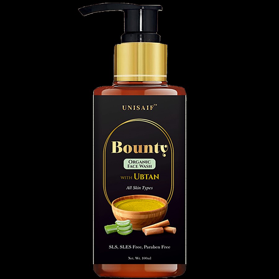 Unisaif Bounty Organic Facewash - With Ubtan