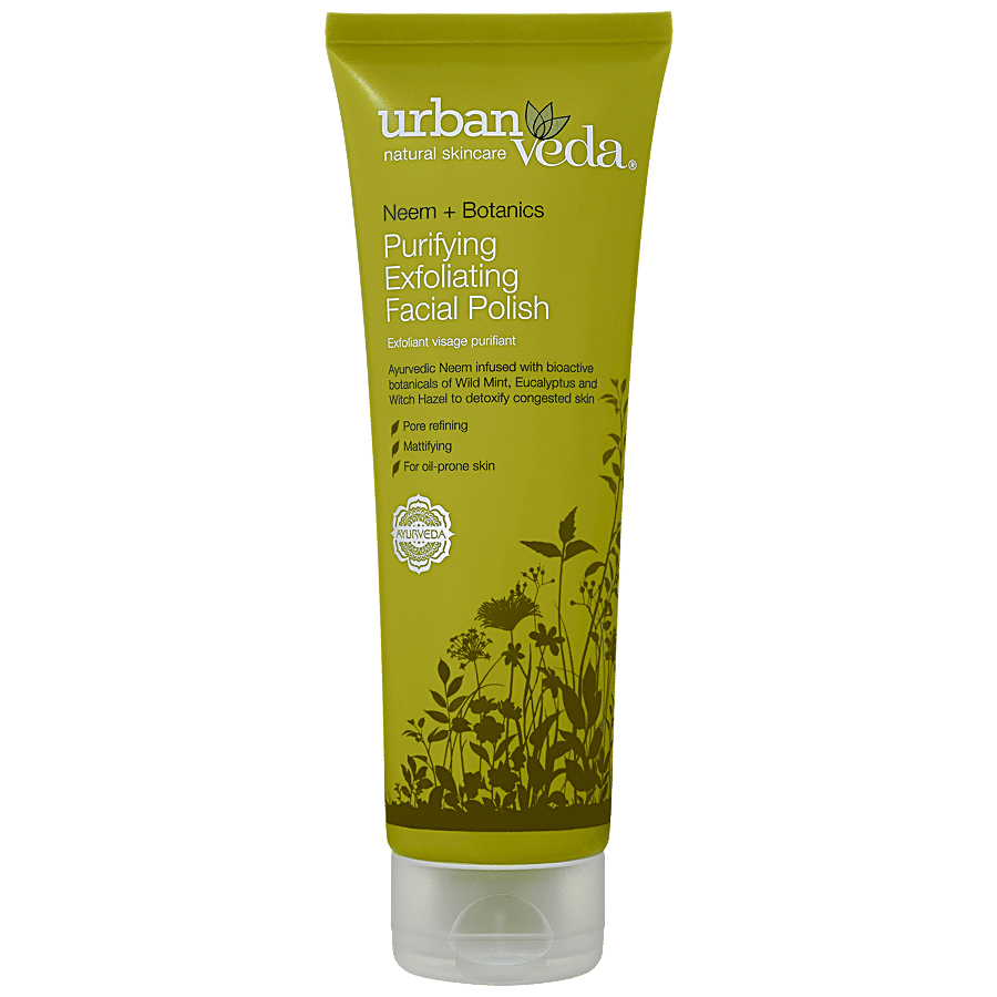 Urban Veda Purifying Exfoliating Facial Polish - Neem + Botanics