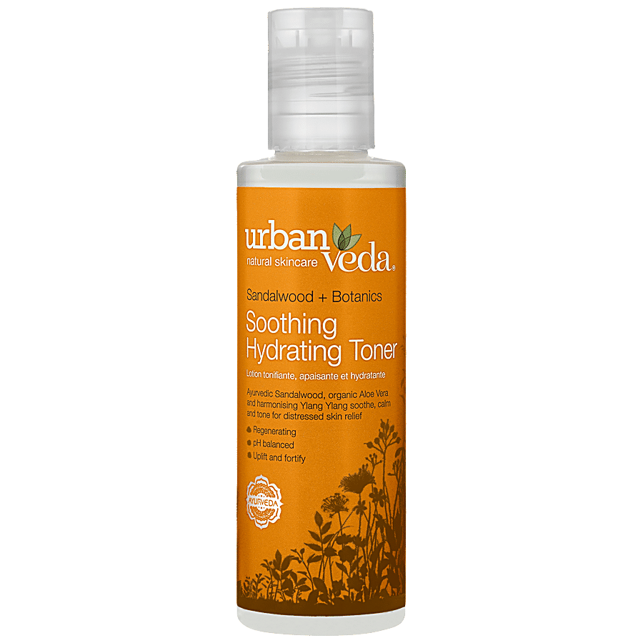 Urban Veda Soothing Hydrating Toner - Ayurvedic Sandalwood + Botanics