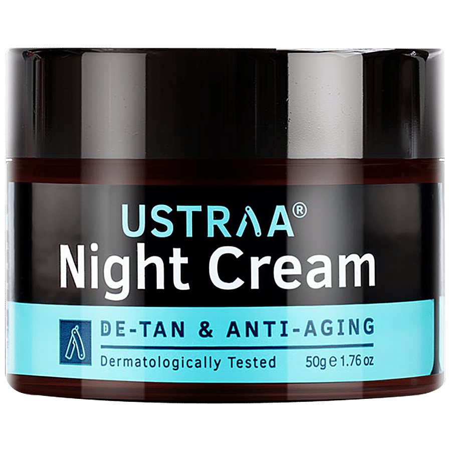 Ustraa Night Cream - Detan & Anti Aging