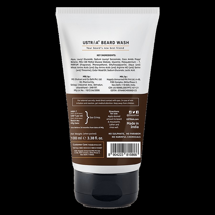 Ustraa Beard Wash Woody