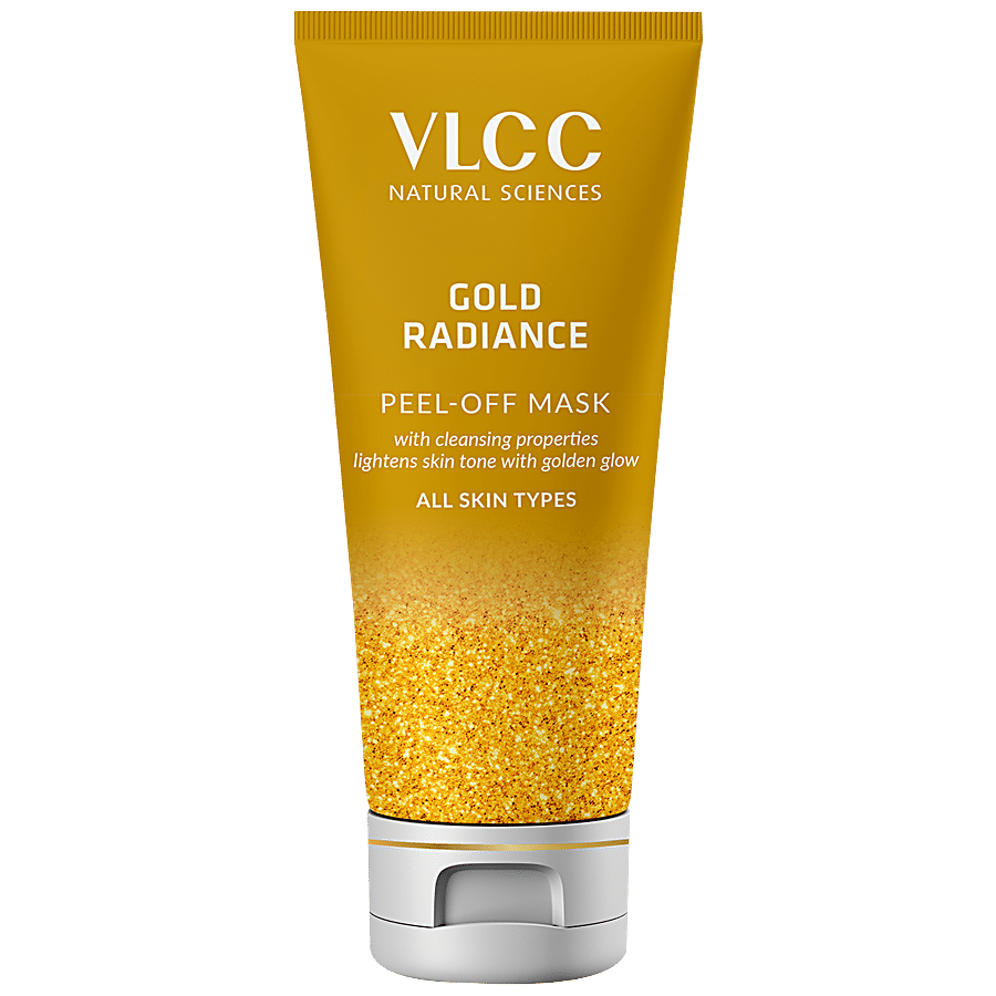 VLCC Gold Radiance Peel Off Mask - Stimulates Blood Circulation & Oxygen Supply