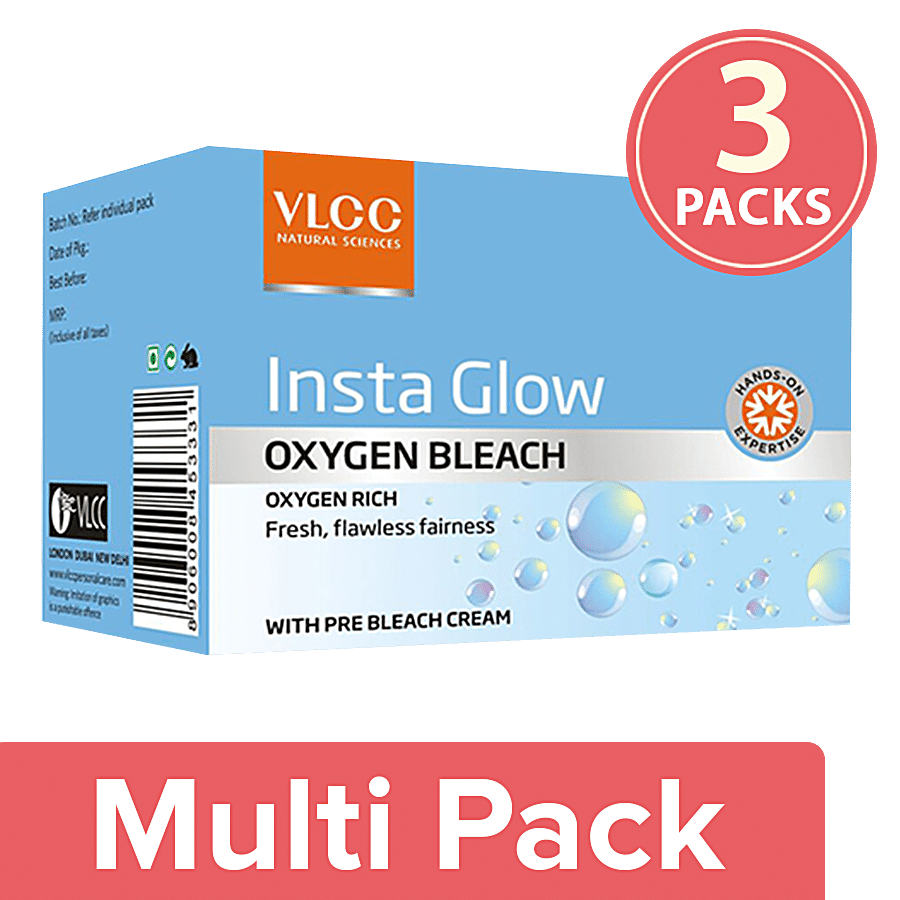 VLCC Insta Glow Oxygen Bleach