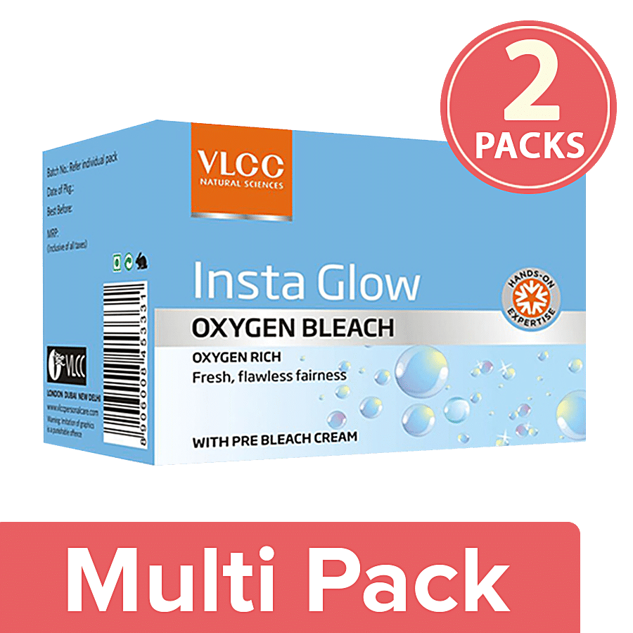 VLCC Insta Glow Qxygen Bleach