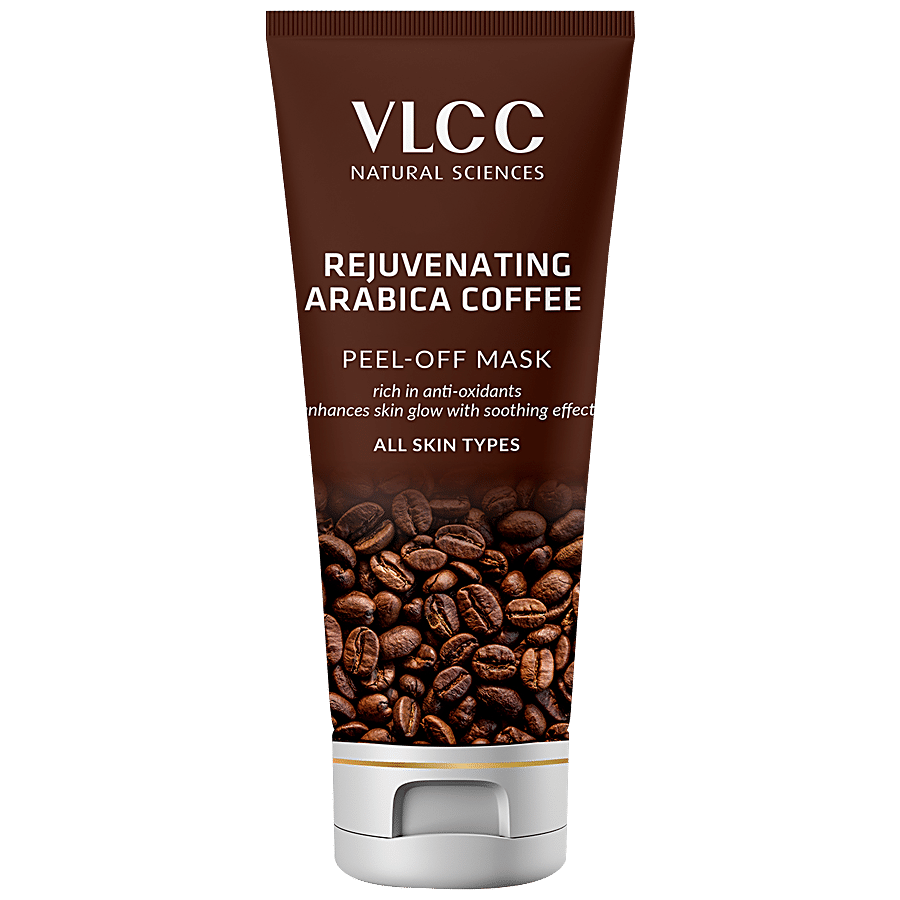 VLCC Rejuvenating Arabica Coffee Peel Off Mask - Enhances Skin Glow