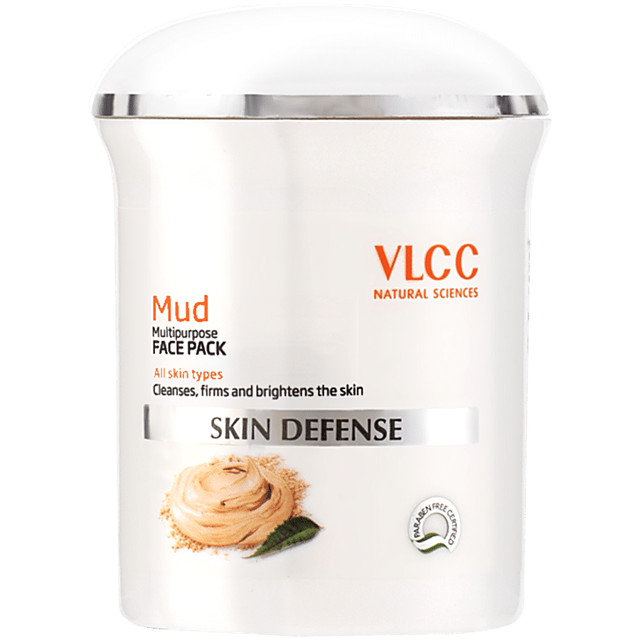 VLCC Skin Defense Mud Face Pack Skin Brightening