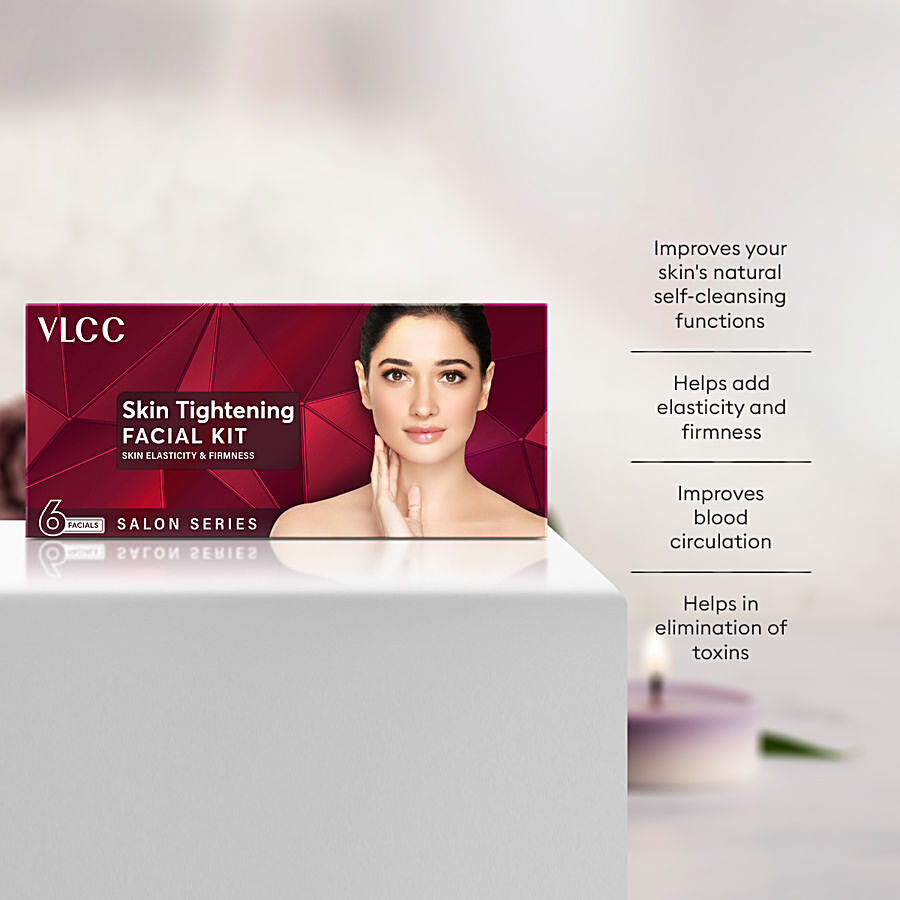 VLCC Skin Tightening Facial Kit - Facial Kit For Youthful Glow