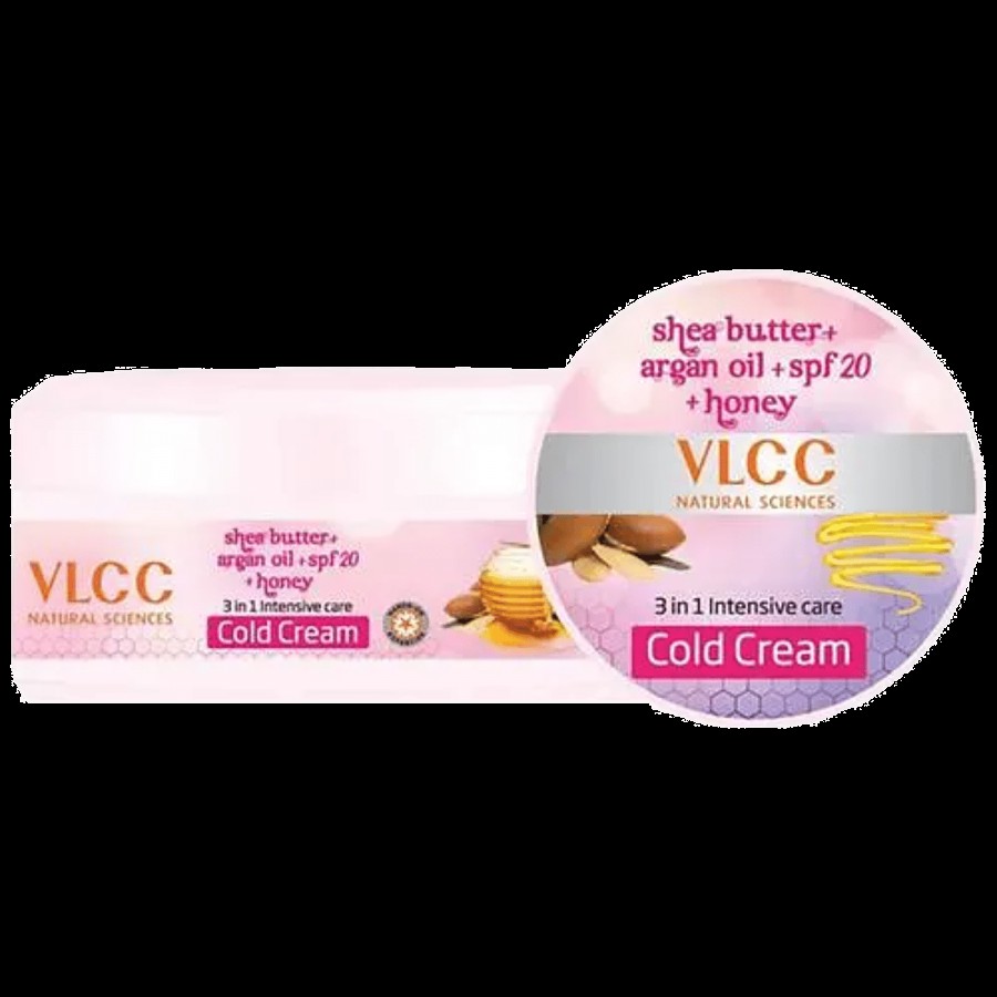 VLCC 3 In 1 Intensive Care Cold Cream With Shea Butter