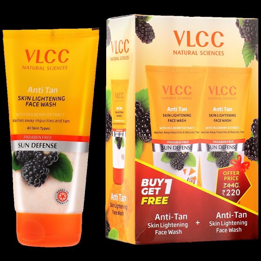 VLCC Anti Tan Skin Lightening Face Wash