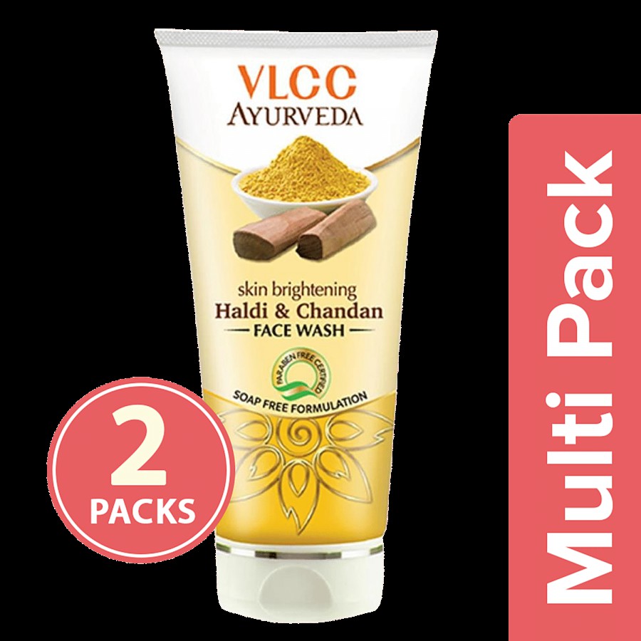 VLCC Ayurveda Skin Brightening Haldi & Chandan Face Wash