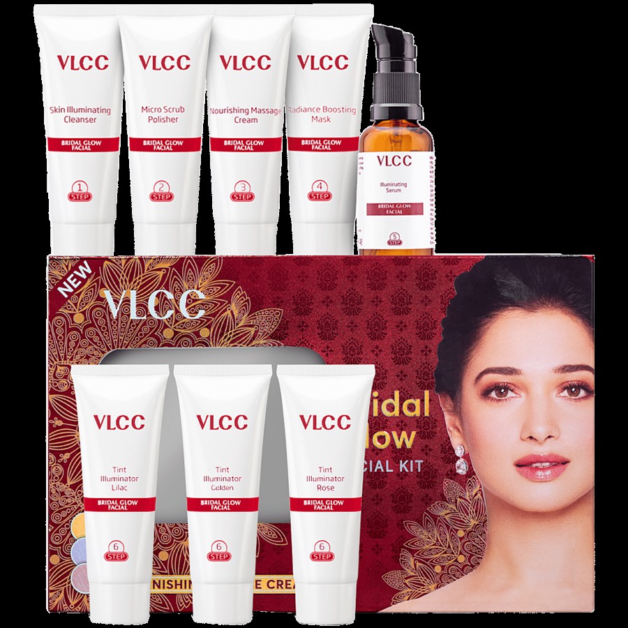 VLCC Bridal Glow Facial Kit - Hyaluronic Acid