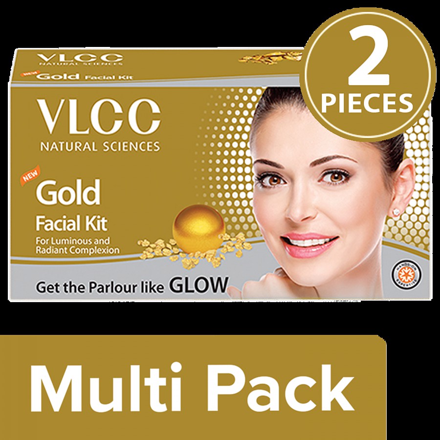 VLCC Gold Facial Kit