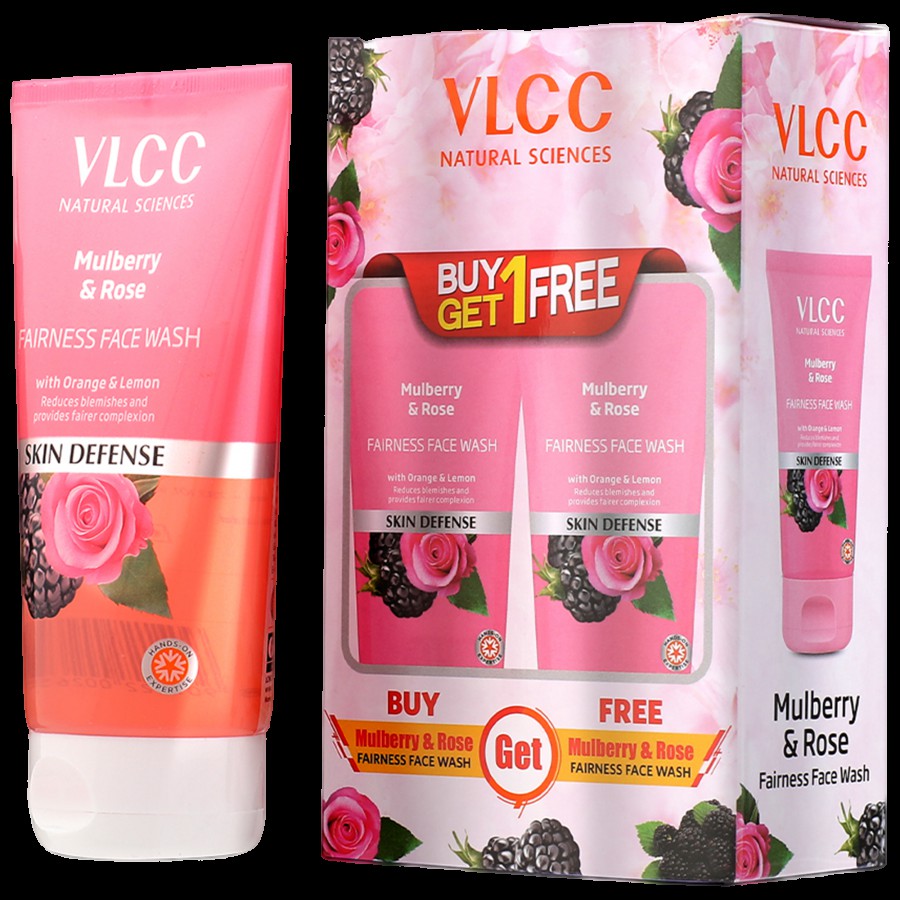 VLCC Mulberry & Rose Facewash