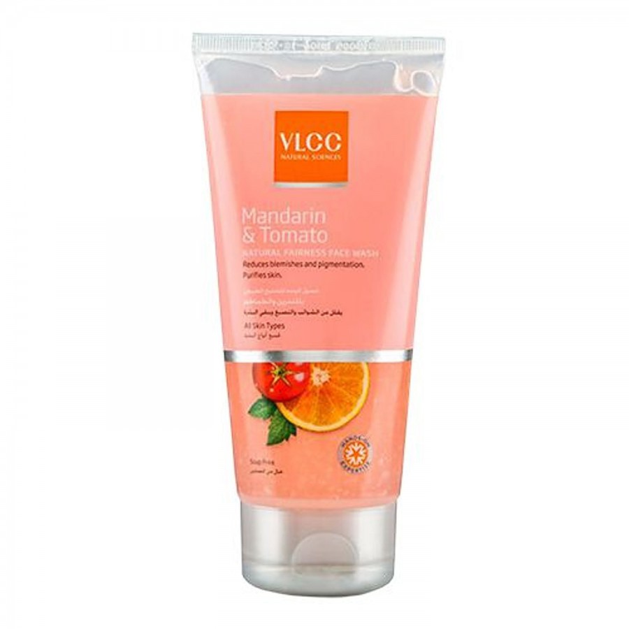 VLCC Natural Fairness Face Wash - Mandarin & Tomato