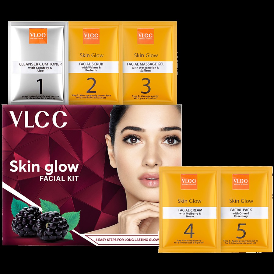 VLCC Skin Glow Facial Kit For Brighten complexion