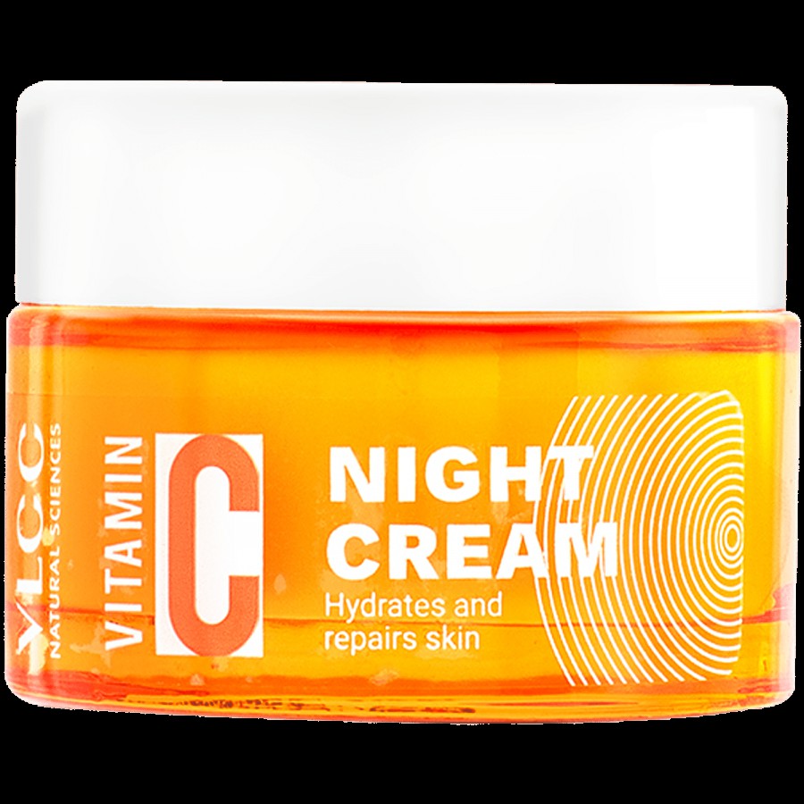 VLCC Vitamin C Night Cream Hydrates & Repairs Skin