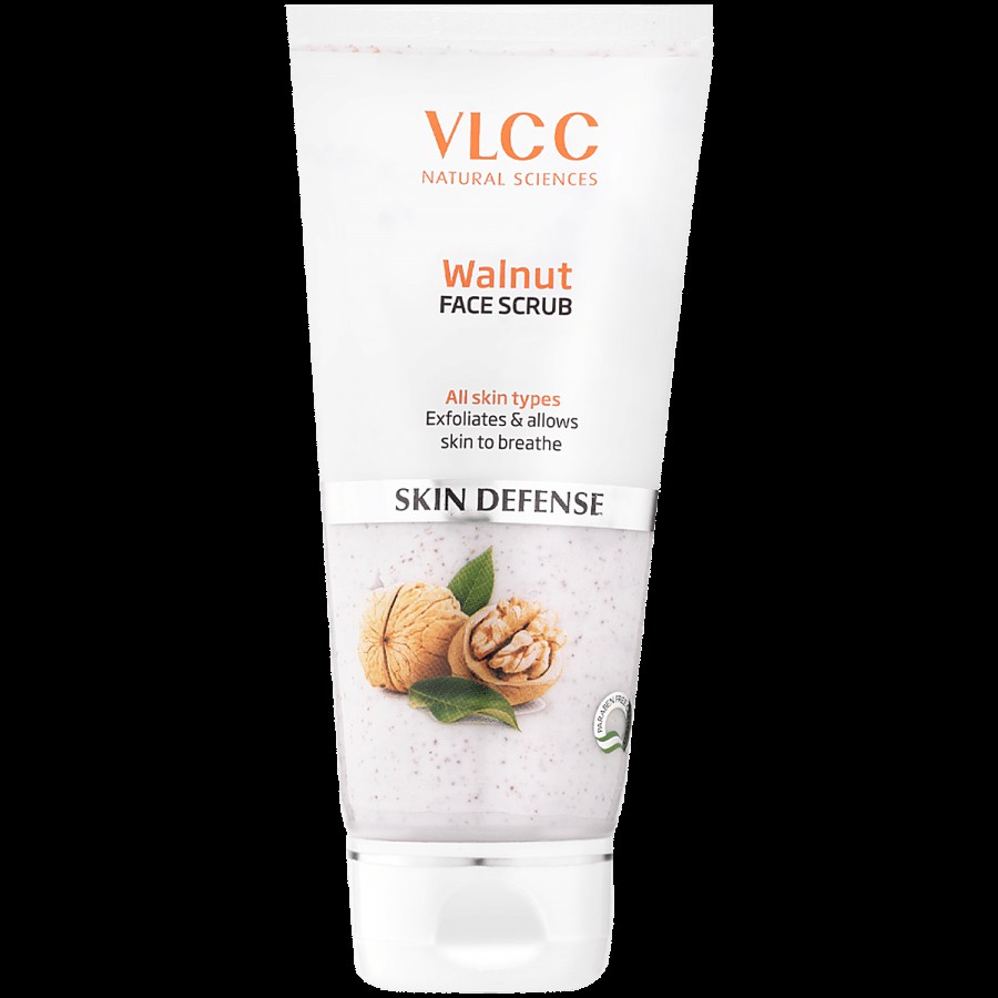 VLCC Walnut Face Scrub - Soothing & Calming Face Scrub