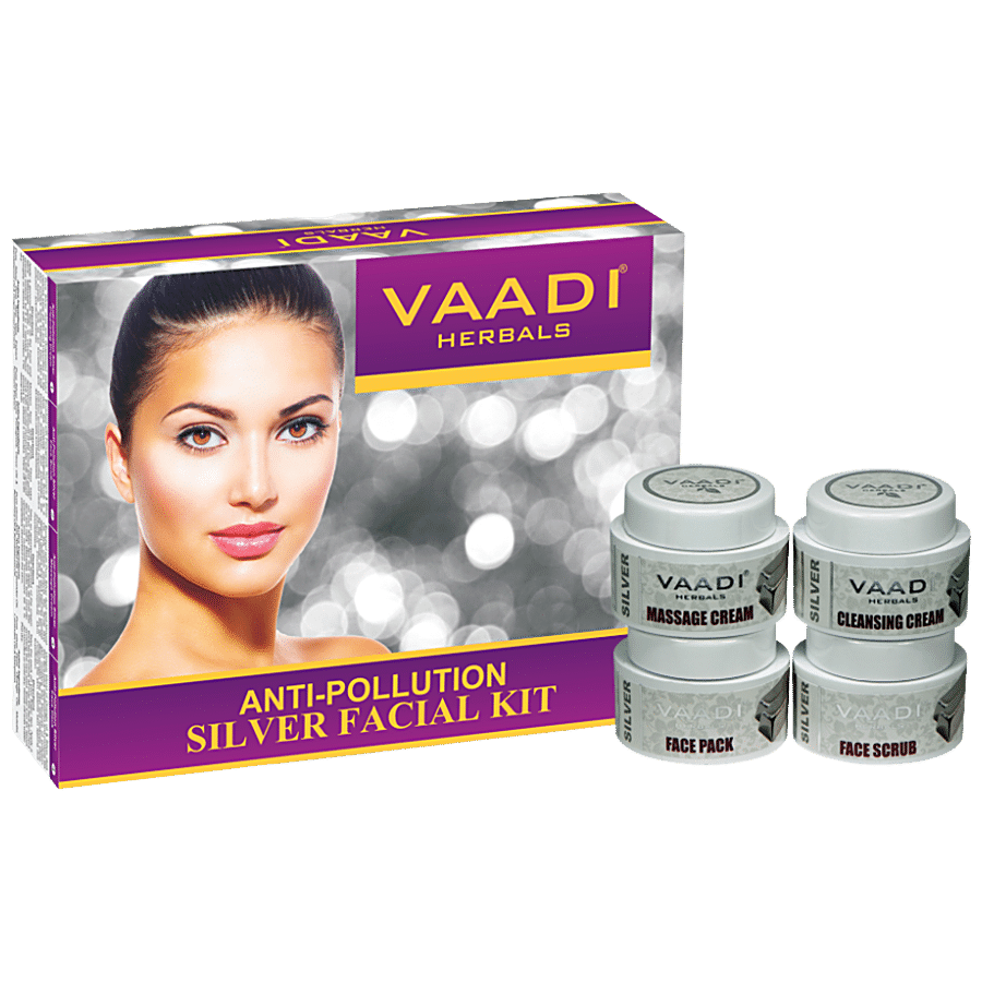 Vaadi Facial Kit - Anti-Pollution Silver