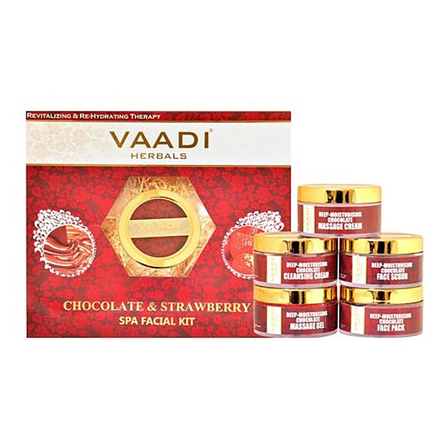 Vaadi Facial Kit - Chocolate & Strawberry SPA