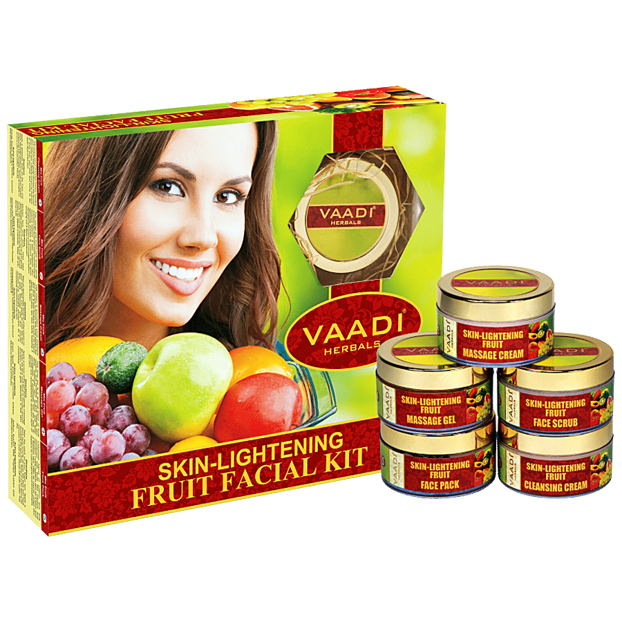 Vaadi Skin-Lightening Fruit Facial Kit - Provides Deep Nourishment