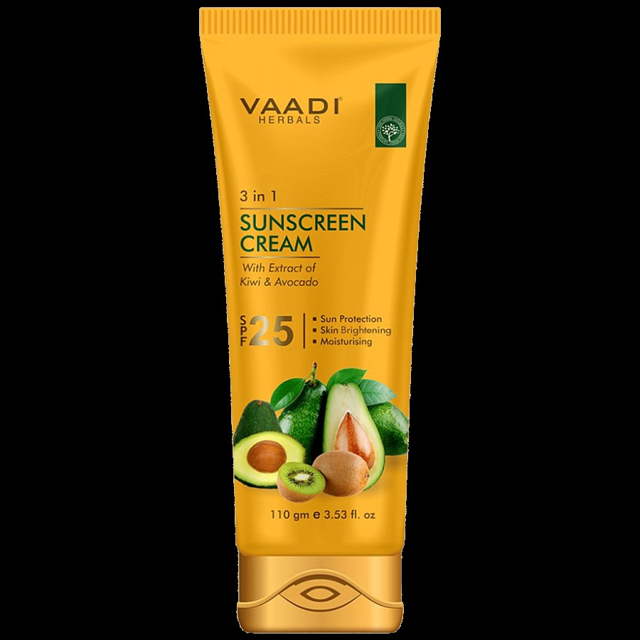 Vaadi 3 In 1 Sunscreen Cream - With SPF 25