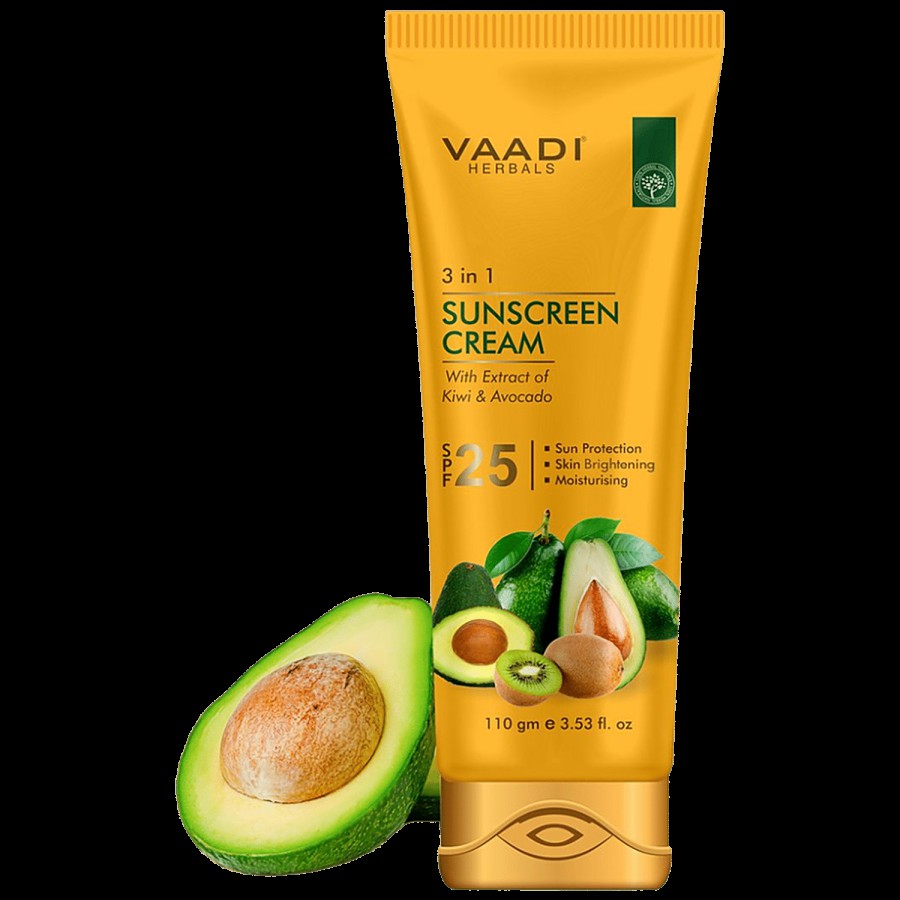 Vaadi 3 In 1 Sunscreen Cream - With SPF 25