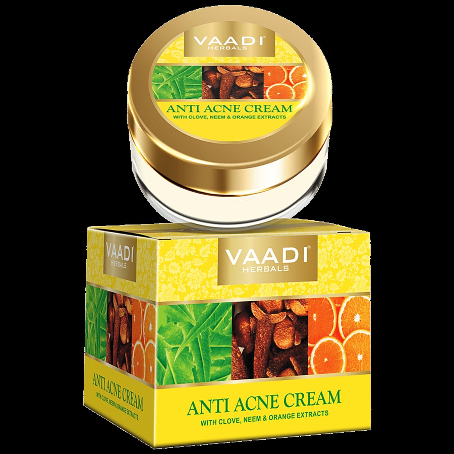 Vaadi Anti-Acne Cream - Clove & Neem Extract