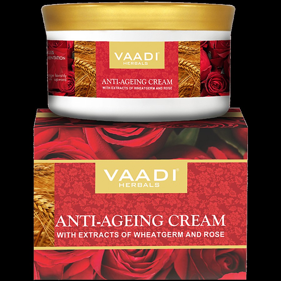 Vaadi Anti-Ageing Cream - With Extracts Of Almonds