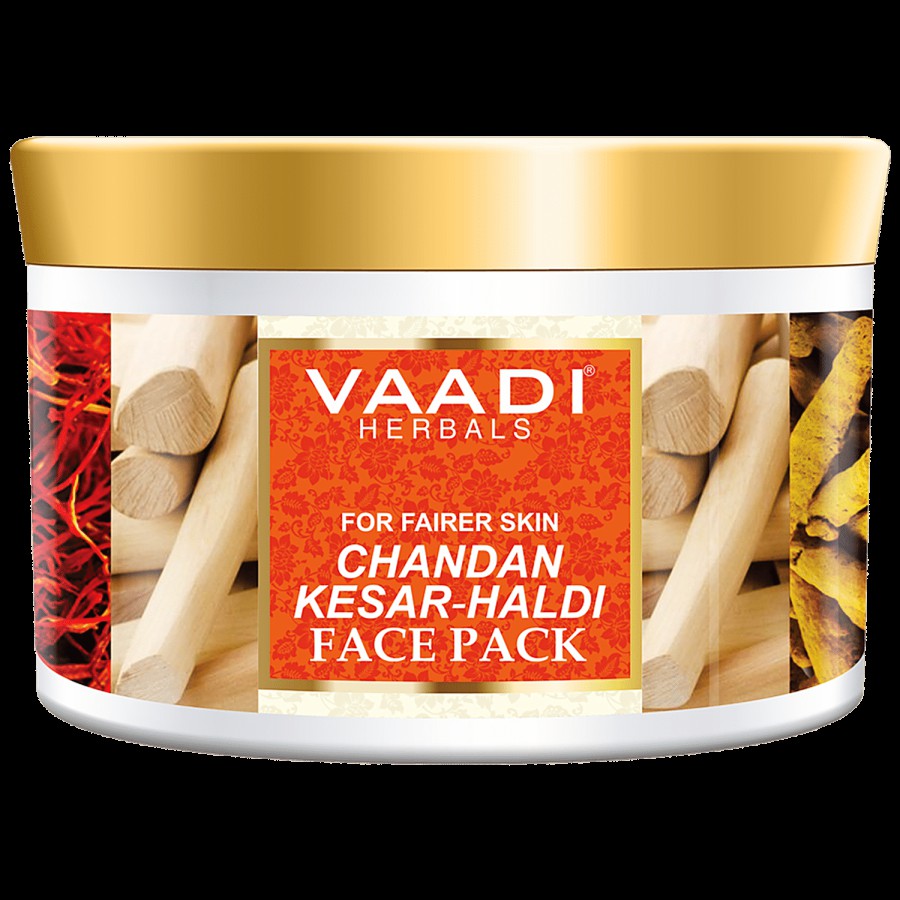 Vaadi Chandan Kesar Haldi Face Pack