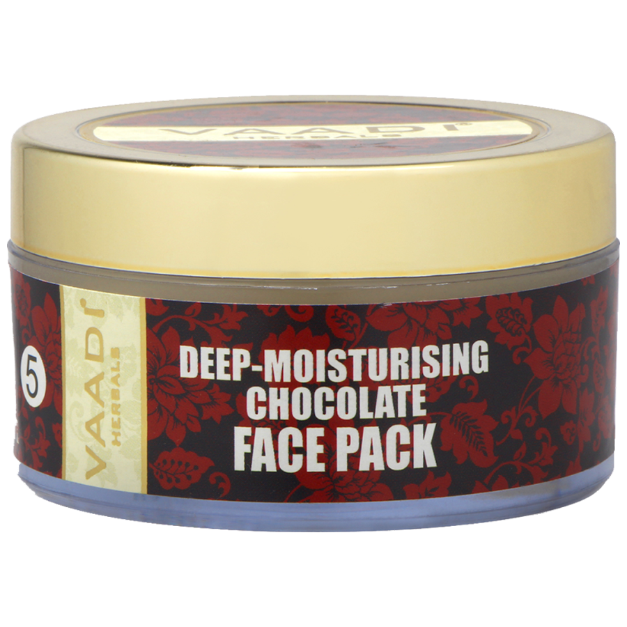 Vaadi Deep-Moisturising Chocolate Face Pack - Hydrates The Skin