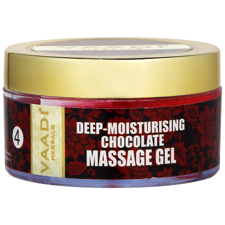 Vaadi Deep-Moisturising Chocolate Massage Gel - Helps Lighten Marks & Pigmentation