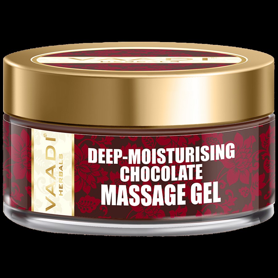 Vaadi Deep-Moisturising Chocolate Massage Gel - Helps Lighten Marks & Pigmentation