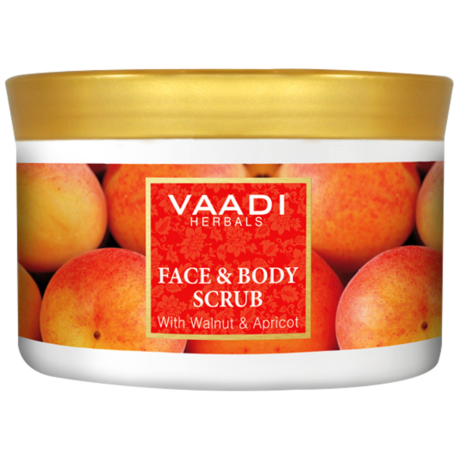 Vaadi Face & Body Scrub - With Walnut & Apricot