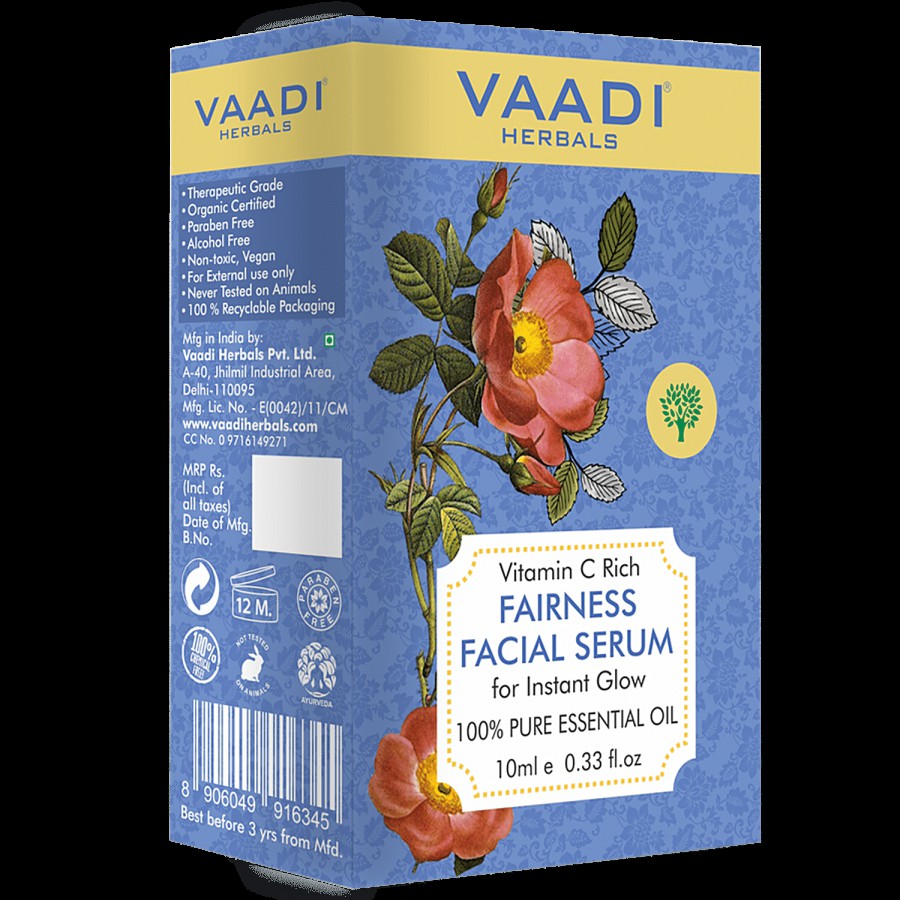 Vaadi Fairness Facial Serum - Vitamin C Rich