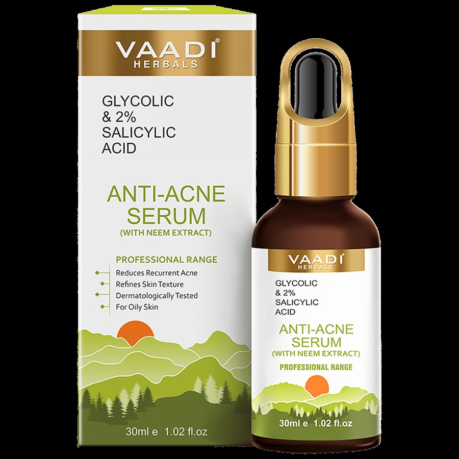 Vaadi Herbals Anti-Acne Serum With Glycolic