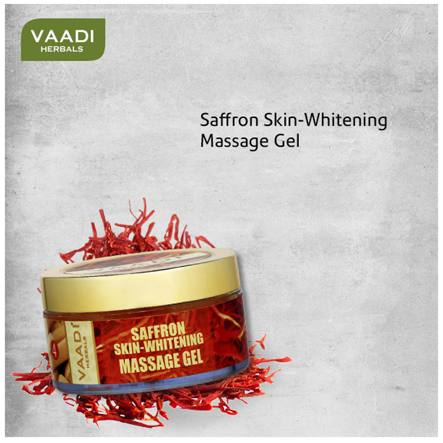 Vaadi Skin-Whitening Massage Gel - With Saffron