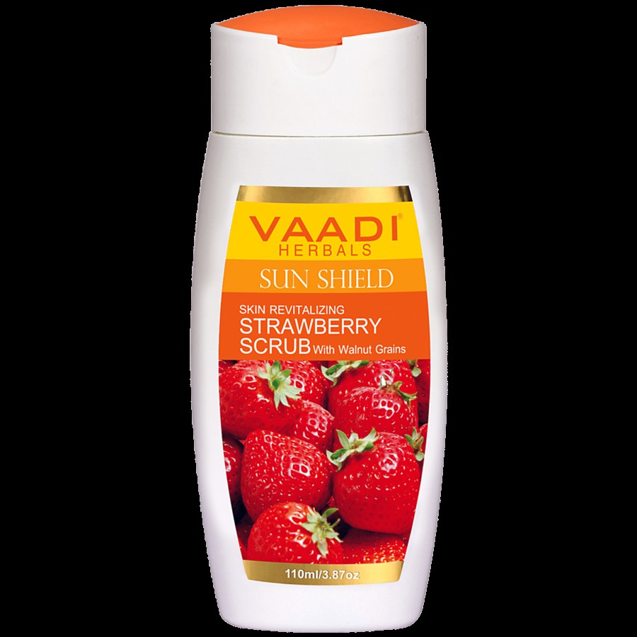 Vaadi Sun Shield - Strawberry Scrub