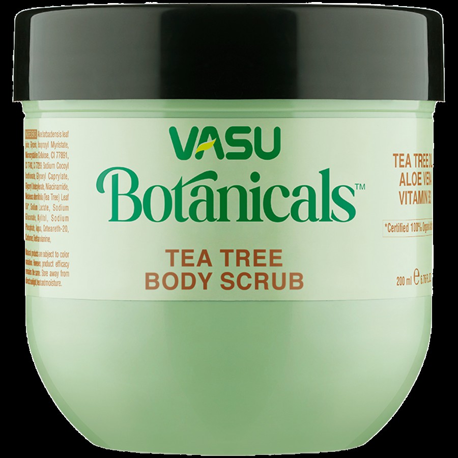 Vasu Botanicals Tea Tree Body Scrub