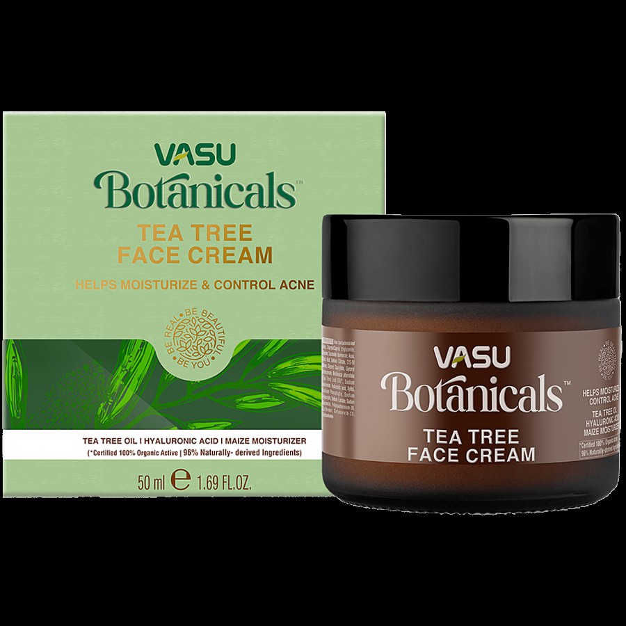 Vasu Botanicals Tea Tree Face Cream