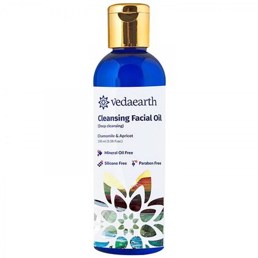 Vedaearth Cleansing Facial Oil - Chamomile & Apricot