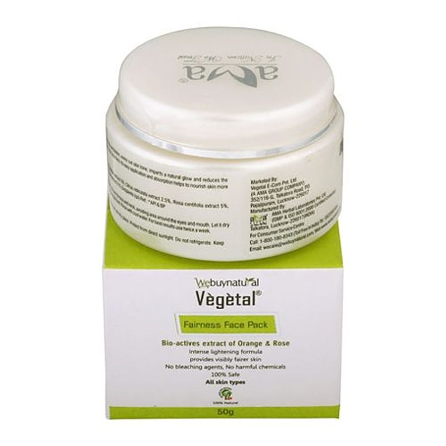 Vegetal Fairness Face Pack